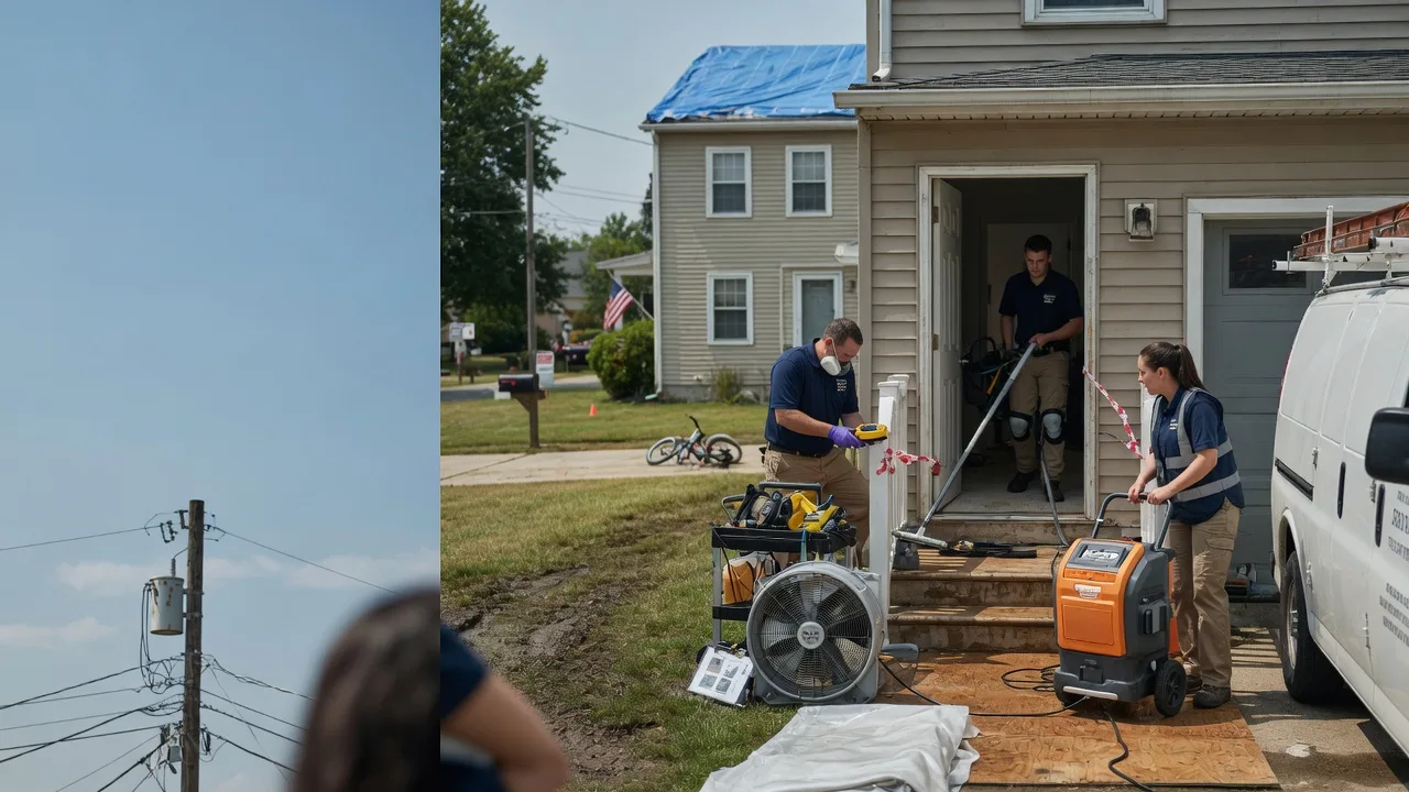 Water Damage Repair in Scales Mound, IL near me